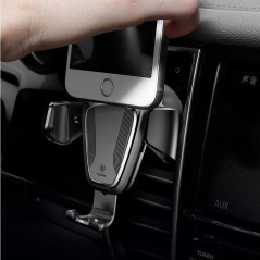 Baseus Osculum Passive Phone Holder - Stylish, Durable, and Versatile for Smartphones - Black